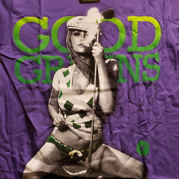 Two in the Shirt T.I.T.S "Good Greens" Medium Tee - Picture 2 of 3